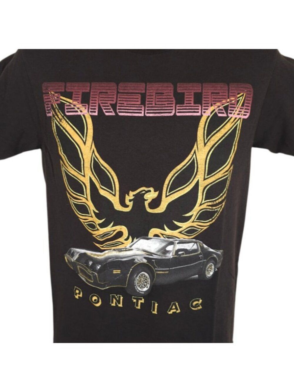 Pontiac Firebird Trans Am T Shirt Mens Size Small Black Retro Muscle Car